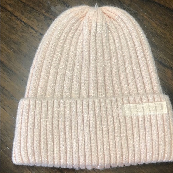Steve Madden Metallic Blush Beanie NWOT - Picture 4 of 7